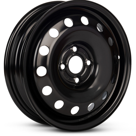 2012-2014 15x4 Honda Insight Compact Spare Steel Wheel / Rim view 2