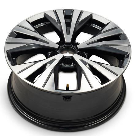 2021-2022 18x7.5 Nissan Rogue New OEM Surplus Alloy Wheel / Rim view 3