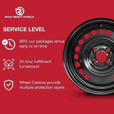 2018-2020 Toyota Yaris Four Piece Set Silver Wheel Cover Caps / Hubcaps view 4