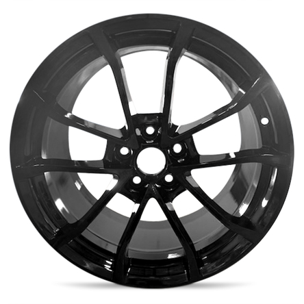 2012-2013 19x10 Chevrolet Corvette Front Genuine OEM Take-Off Alloy Wheel / Rim