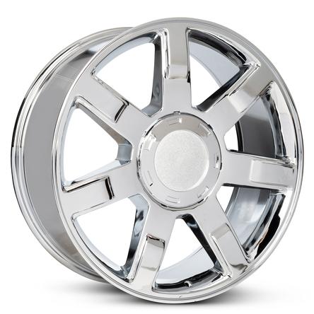 2007-2014 22 x 9 Cadillac Escalade Chrome Wheel /Rim view 2