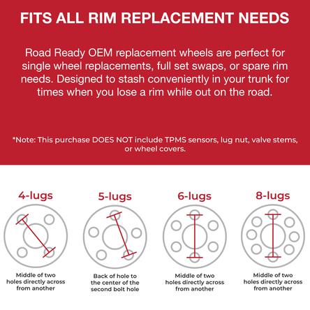 2020-2025 Nissan Versa Four Piece Set 15" NTO Wheel Cover Caps / Hubcaps view 6