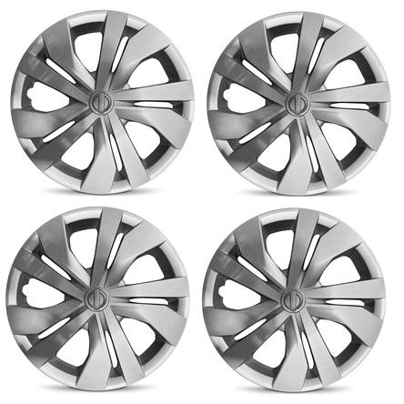 2020-2025 Nissan Versa Four Piece Set 15" NTO Wheel Cover Caps / Hubcaps