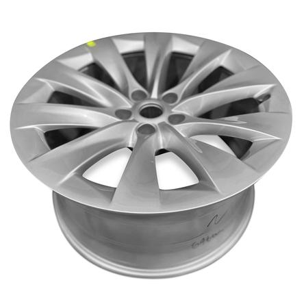 2015-2021 20x10 Tesla Model X Rear Genuine OEM Alloy Wheel / Rim view 3