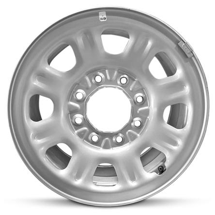 2011-2025 18x8 GMC Sierra 3500 SRW Genuine OEM Take-Off Steel Wheel / Rim