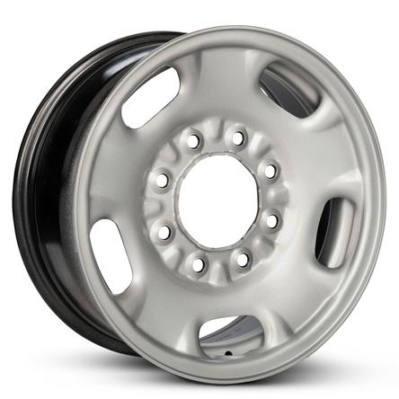 2011-2025 17x7.5 Chevrolet Silverado 2500 Genuine OEM Steel Wheel / Rim view 2