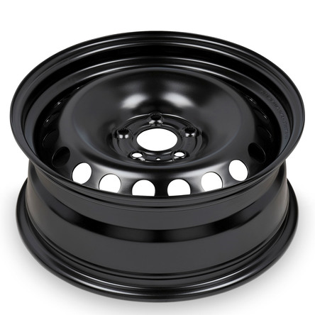 2014-2020 17x7 Nissan Rogue Genuine OEM Steel Wheel / Rim view 3