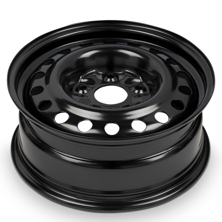 2012-2015 16x6.5 Dodge Ram C/V Tradesman Genuine OEM Steel Wheel / Rim view 3