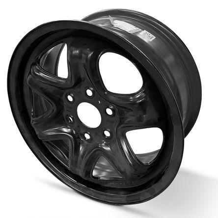 2009-2017 17x7.5 Chevrolet Traverse Genuine OEM Steel Wheel / Rim view 2