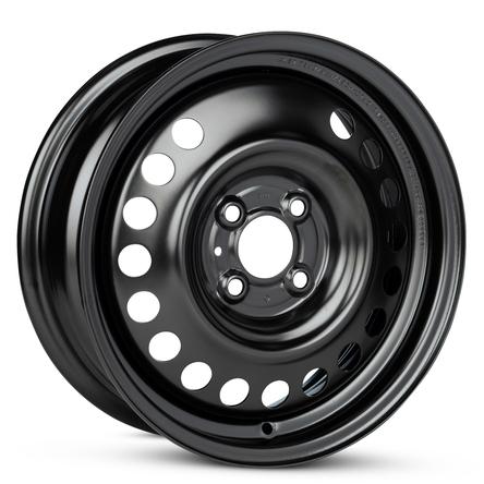 2012-2019 15x5.5 Nissan Versa Genuine OEM Steel Wheel / Rim view 2