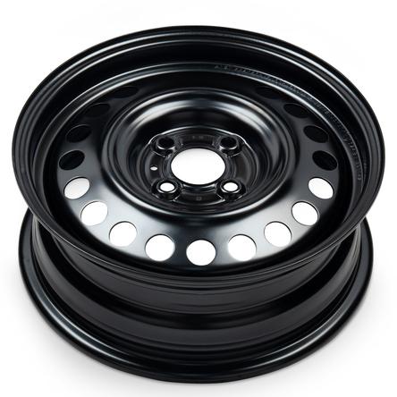 2012-2019 15x5.5 Nissan Versa Genuine OEM Steel Wheel / Rim view 3