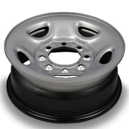 2003-2024 16x6.5 GMC Savana 2500 3500 Steel Wheel / Rim view 3