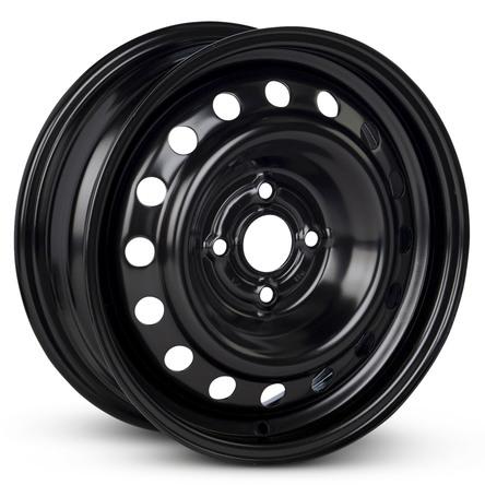 2012-2017 15x5.5 Kia Rio Genuine OEM Steel Wheel / Rim view 2