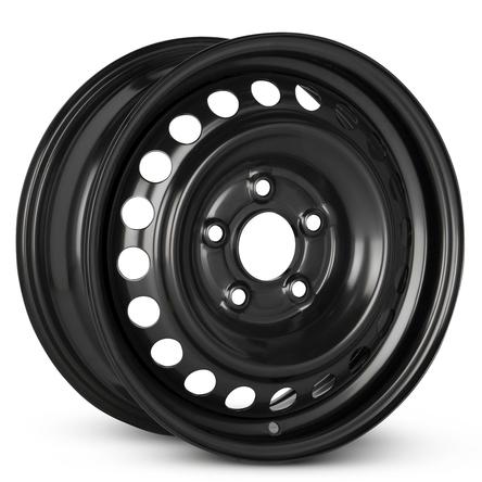 2017-2020 15x6 Hyundai Elantra Genuine OEM Steel Wheel / Rim view 2