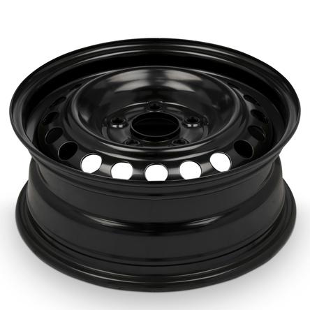 2017-2020 15x6 Hyundai Elantra Genuine OEM Steel Wheel / Rim view 3