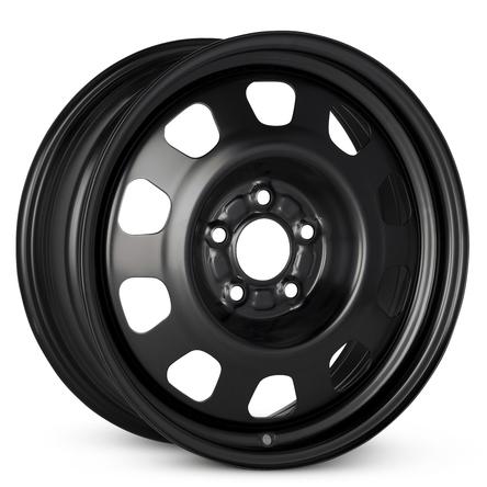 2007-2017 17x6.5 Jeep Compass Genuine OEM Steel Wheel / Rim view 2