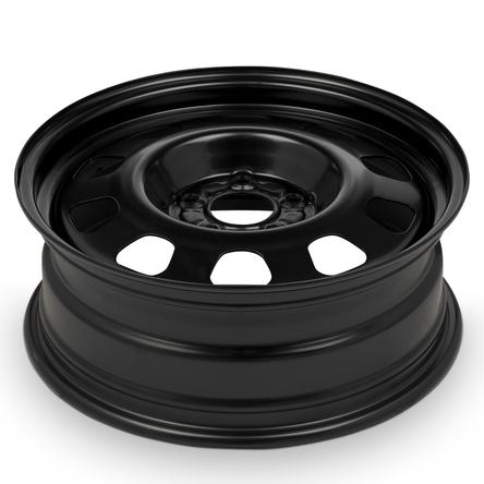2007-2017 17x6.5 Jeep Compass Genuine OEM Steel Wheel / Rim view 3