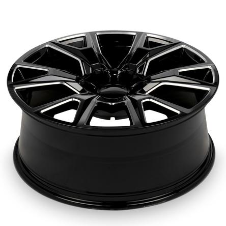 2020-2025 22x9 Chevrolet Silverado 1500 Genuine OEM Alloy Wheel / Rim view 3