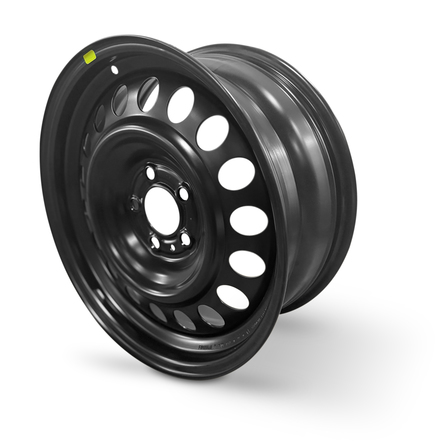 2007-2011 17x7 Dodge Nitro Genuine OEM Steel Wheel / Rim view 2