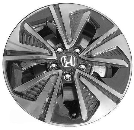 2016-2019 17x7 Honda Civic Genuine OEM Alloy Wheel / Rim