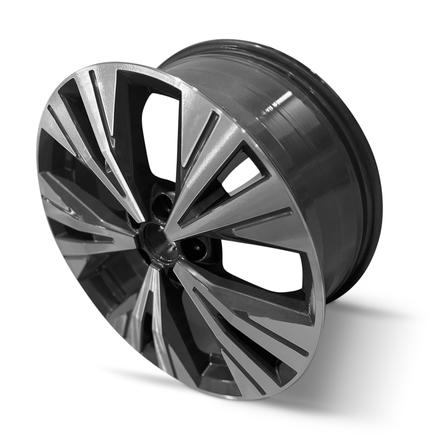 2021-2023 18x7.5 Nissan Rogue Genuine OEM Alloy Wheel / Rim view 2