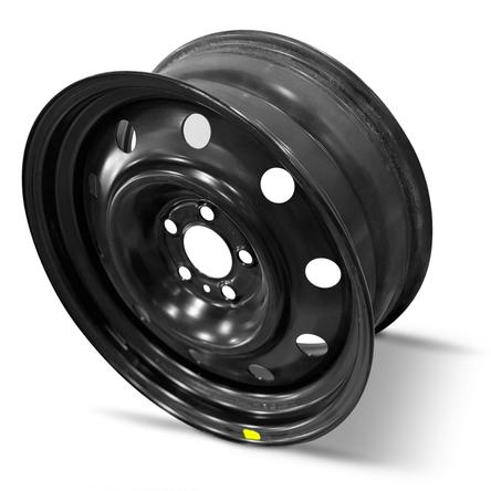 2006-2012 17x7 Dodge Charger Genuine OEM Steel Wheel / Rim view 2