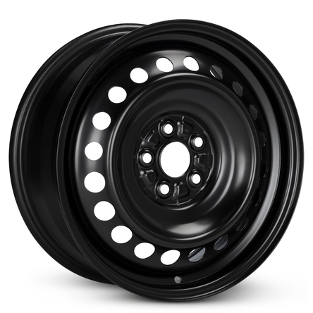 2017-2023 16x6.5 Subaru Impreza Genuine OEM Steel Wheel / Rim view 2