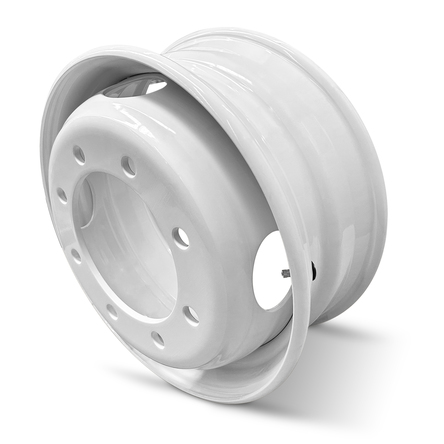 1990-2009 19.5x6.75 Topkick C6500 Dually Steel Wheel / Rim view 2