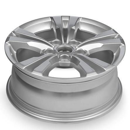 2010-2017 Chevrolet Equinox
17x7 Alloy Wheel / Rim view 3