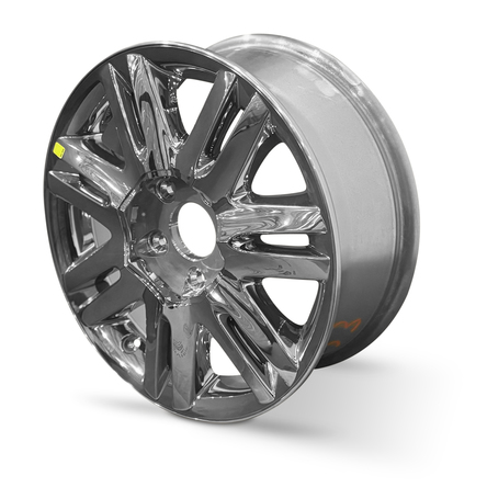 2008-2010 17x6.5 Chrysler Town & Country Genuine OEM Alloy Wheel / Rim view 2