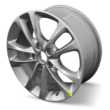 2021-2022 18x7.5 Chrysler Pacifica Genuine OEM Alloy Wheel / Rim view 2