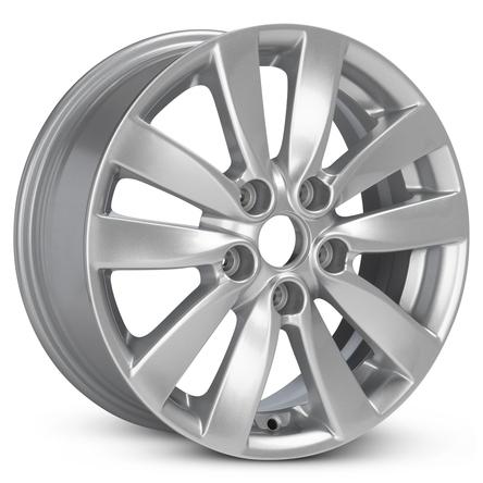2014-2016 Kia Forte
16x6.5 Alloy Wheel / Rim view 2