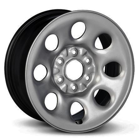 2001-2013 17x7.5 Chevrolet Avalanche 1500 Genuine OEM Steel Wheel / Rim view 2
