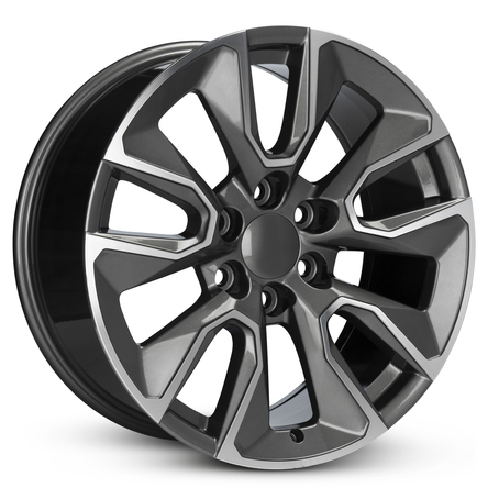 2019-2025 Chevrolet Silverado 1500
20x9 Alloy Wheel / Rim view 2