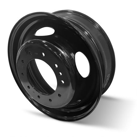 2005-2025 19.5x6 Dodge Ram 4500 Genuine OEM Steel Wheel / Rim view 2