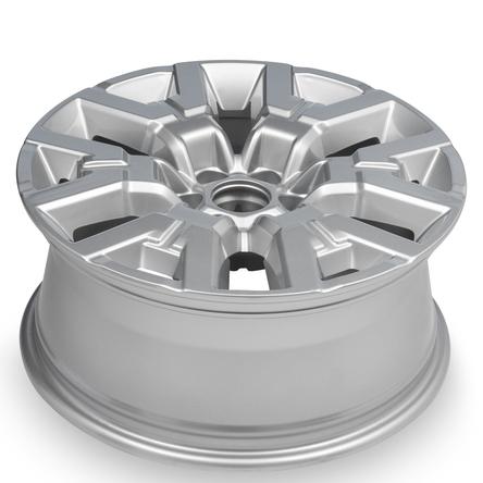 2022-2024 17x7.5 Nissan Frontier Genuine OEM Alloy Wheel / Rim view 3