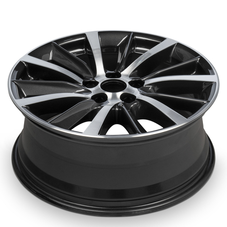 2017-2019 18x7.5 Toyota Highlander Genuine OEM Alloy Wheel / Rim view 3