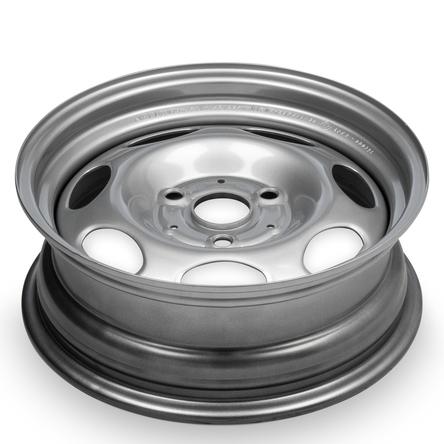 2008-2014 15x5.5 Smart ForTwo Rear Steel Wheel / Rim view 3