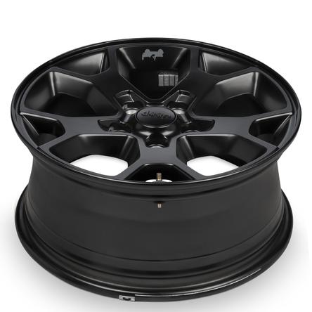 2018-2023 17x7.5 Jeep Wrangler Genuine OEM Alloy Wheel / Rim view 3