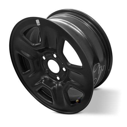 2018-2025 17x7.5 Jeep Wrangler Genuine OEM Steel Wheel / Rim view 2