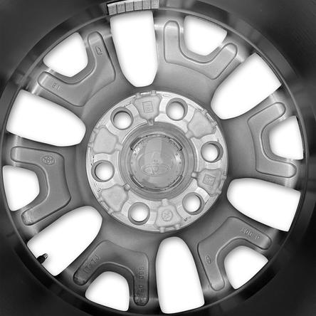 2025-2026 17x7 Toyota 4Runner Genuine OEM Alloy Wheel / Rim view 4