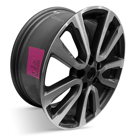 2013-2016 18x7.5 Nissan Pathfinder Genuine OEM Alloy Wheel / Rim view 2