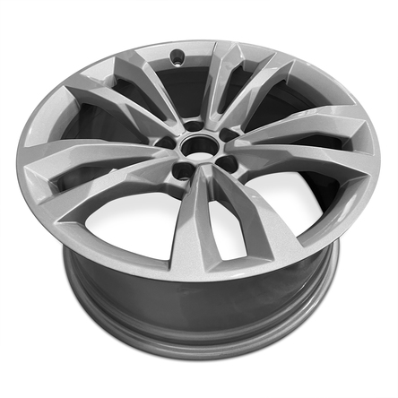 2017-2019 19x8.5 Audi Q7 Genuine OEM Alloy Wheel / Rim view 3