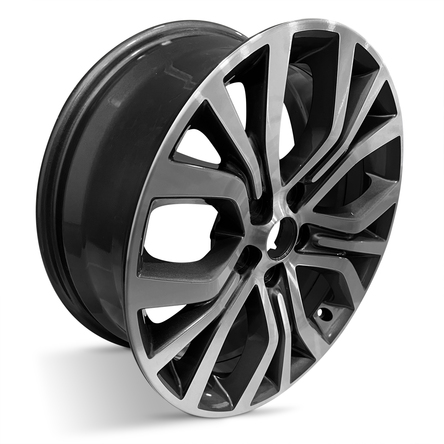 2016-2018 18x7 Mitsubishi Outlander Genuine OEM Alloy Wheel / Rim view 2