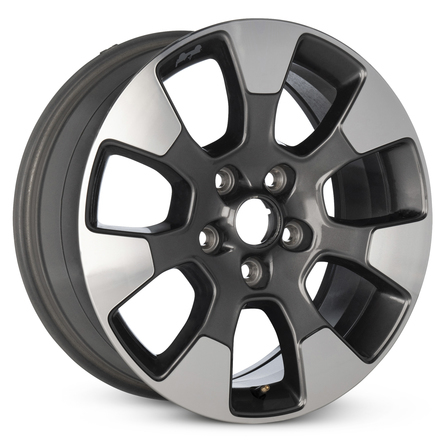 2018-2023 18x7.5 Jeep Wrangler Genuine OEM Alloy Wheel / Rim view 2