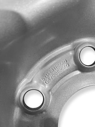 2019-2025 18x7.5 Dodge Ram 1500 Genuine OEM Steel Wheel / Rim view 3