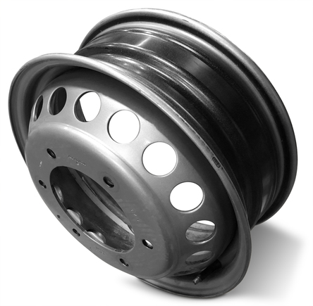 2011-2025 16x5.5 Mercedes-Benz Sprinter 3500 DRW Genuine OEM Steel Wheel / Rim view 2