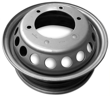 2011-2025 16x5.5 Mercedes-Benz Sprinter 3500 DRW Genuine OEM Steel Wheel / Rim view 3