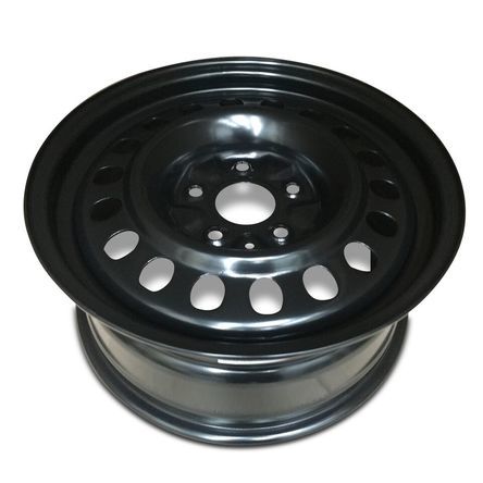 2003-2004 17x7.5 Jeep Grand Cherokee Genuine OEM Steel Wheel / Rim view 3