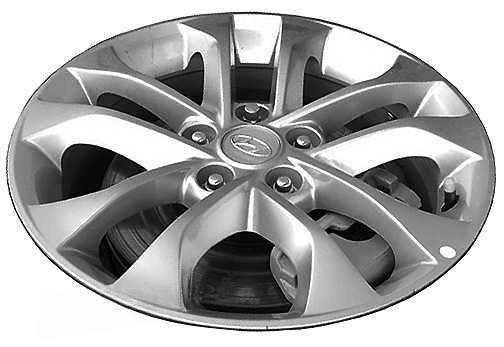 2019-2020 Hyundai Santa Fe
17x7 Genuine OEM Alloy Wheel / Rim